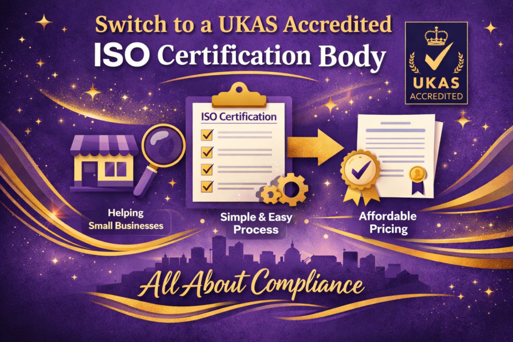 Ukas Status Code Switching to a UKAS Accredited ISO Certification Body: Easier Than You ...